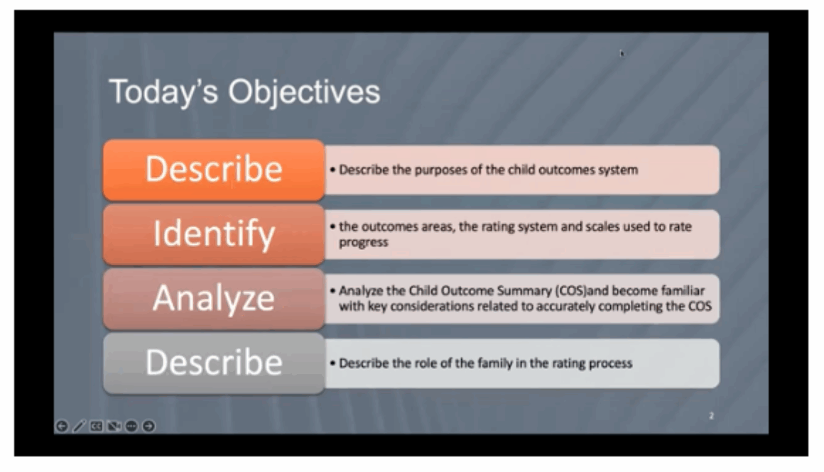 Let's Review Early Childhood Outcomes (ECO): Striving for Positive Best Practices in ECO video screenshot