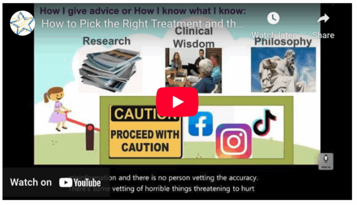 How to Pick the Right Treatment and the Right Therapist A Consumer's Guide to Child Therapy video screenshot