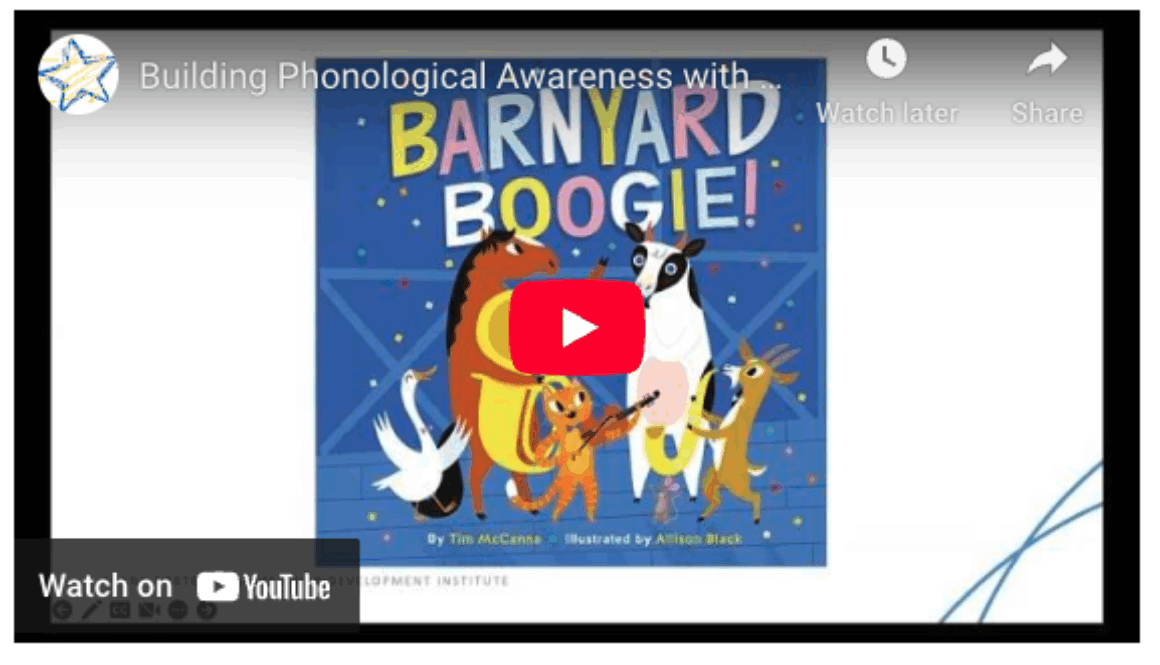 Building Phonological Awareness with Picture Books video screenshot