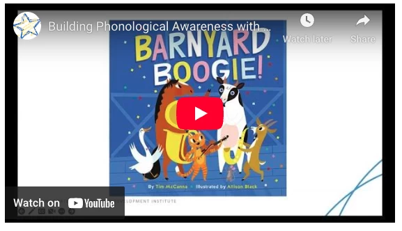 Building Phonological Awareness with Picture Books - STAR NET Region II ...