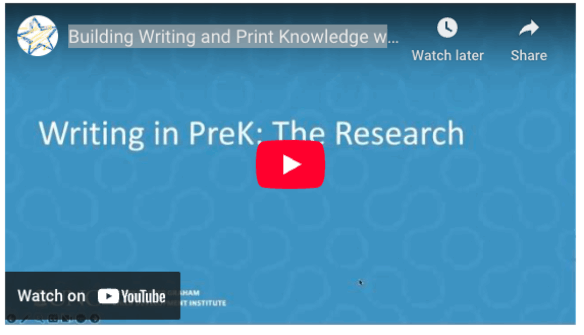 Building Writing and Print Knowledge with Picture Books video screenshot