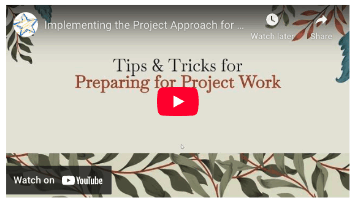 Implementing the Project Approach for All Learners video screenshot