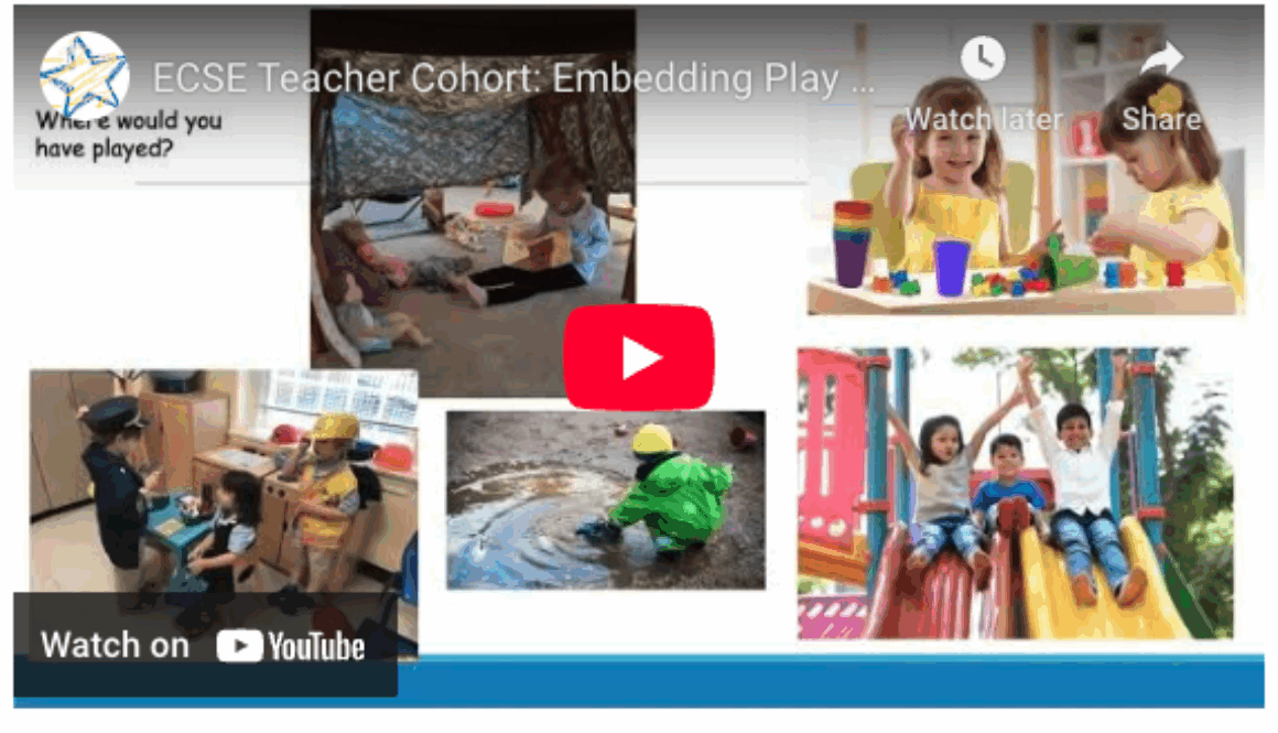 ECSE Teacher Cohort: Embedding Play in Daily Routines video screenshot