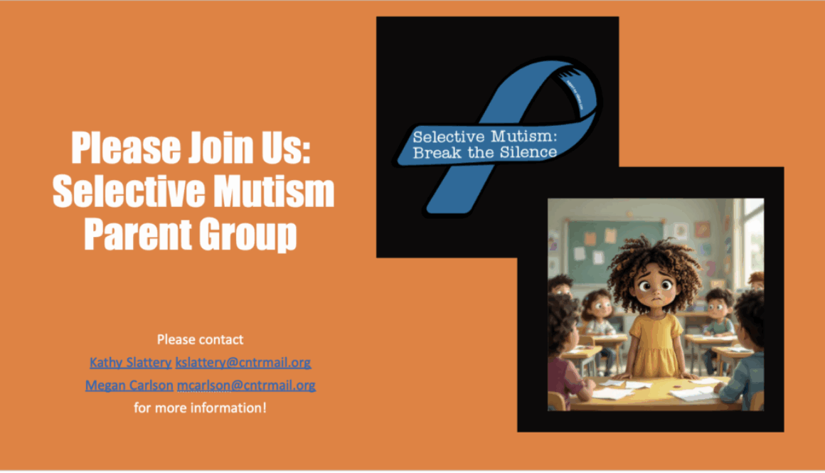 Selective Mutism Parent Group Ad