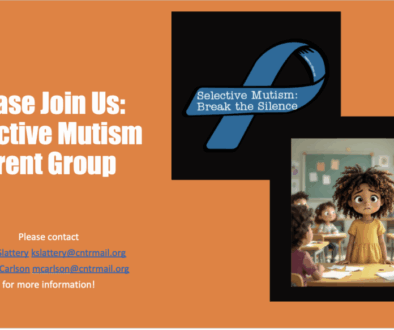 Selective Mutism Parent Group Ad