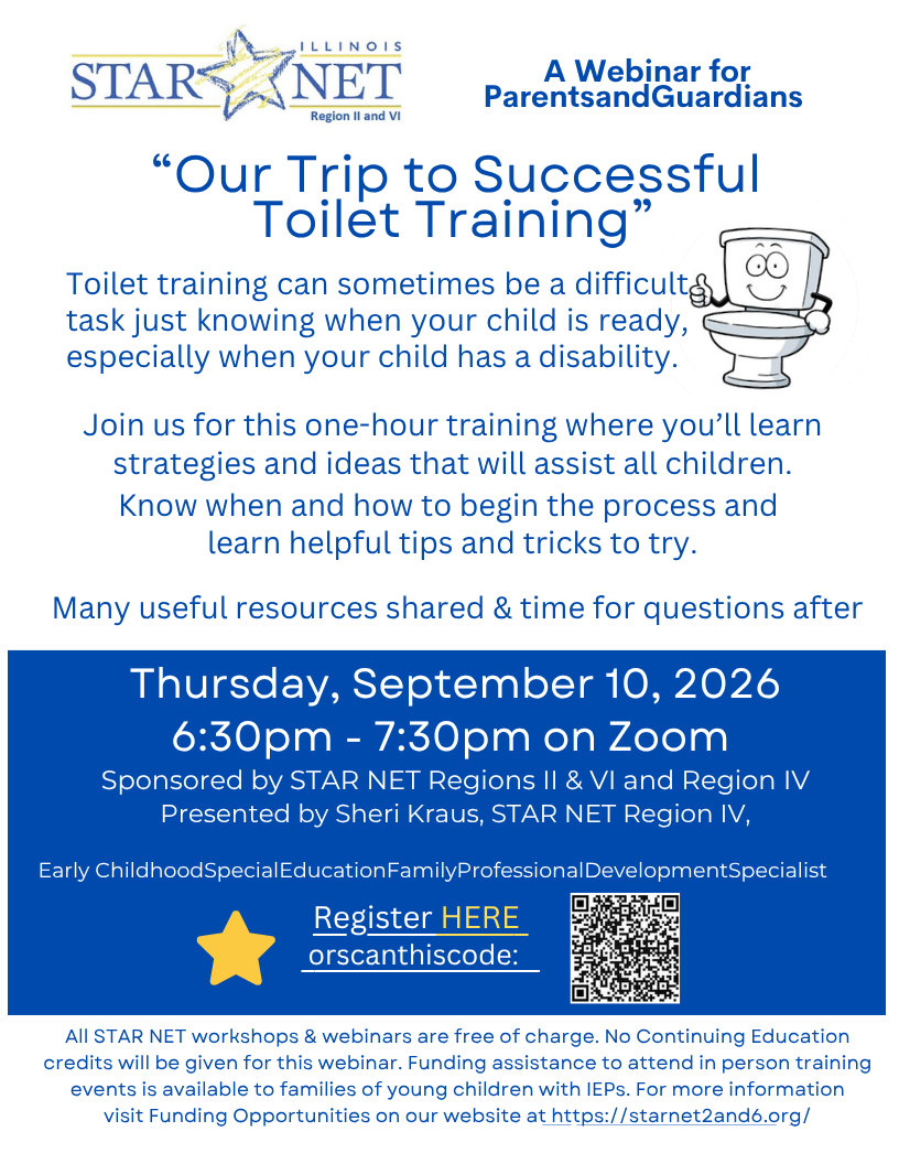 STAR NET RII & VI- Toilet Training Webinar - Flyer .pdf